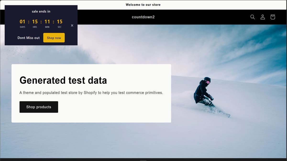Countdown Timer Demo